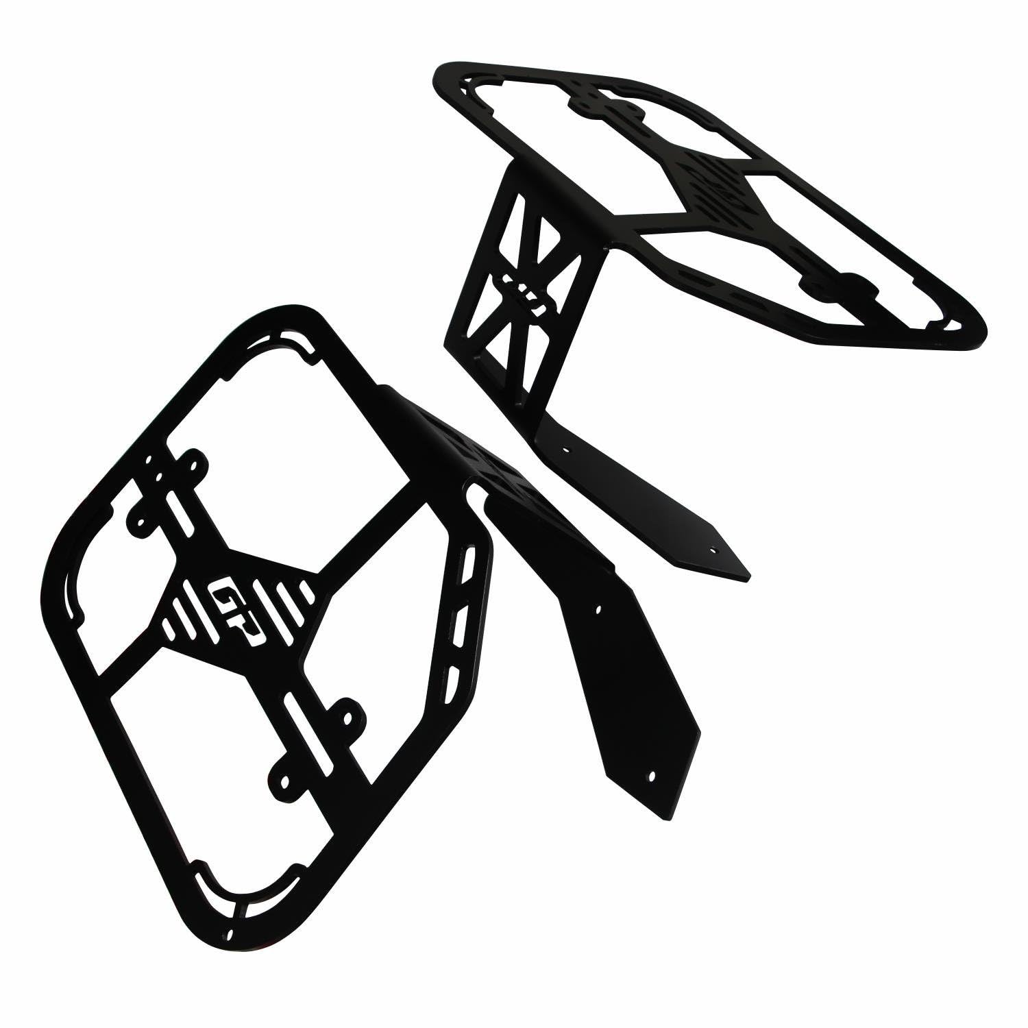 Amazon | GP Kompozit サイドキャリア パニエラック ブラック Hero